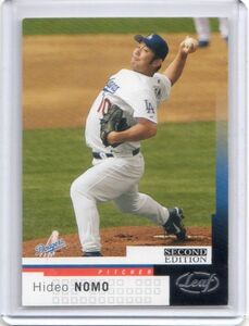 ●野茂英雄　カード　Vol.1076　2004DONRUSS LEAF SECOND EDITION #145　ロサンゼルス・ドジャース