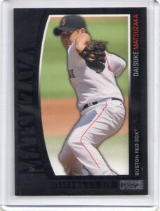 ●松坂大輔　カード　Vol.88　2009TOPPS UNIQUE #40　ボストン・レッドソックス