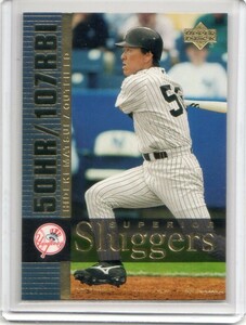 ●松井秀喜　カード　Vol.454　2003UD SUPERIOR SLUGGERS #S11　ルーキー　ニューヨーク・ヤンキース