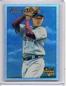 ●松坂大輔　カード　Vol.36　2007BOWMAN HERITAGE RAINBOW FOIL #250　ルーキー　ボストン・レッドソックス