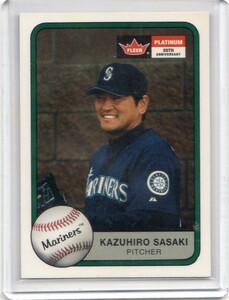 ●佐々木主浩　カード　Vol.183　2001FLEER PLATINUM #70　シアトル・マリナーズ