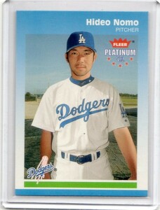 ●野茂英雄　カード　Vol.110　2002FLEER PLATINUM #149　ロサンゼルス・ドジャース