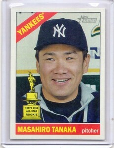 ●田中将大　カード　Vol.61　2015TOPPS HERITAGE #350　ニューヨーク・ヤンキース