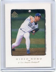 ●野茂英雄　カード　Vol.796　1998UD SP AUTHENTIC #108　ロサンゼルス・ドジャース