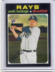 ●筒香嘉智　カード　Vol.45　2020TOPPS HERITAGE HIGH NUMBER 1971TOPPS STYLE #548　ルーキー　タンパベイ・レイズ