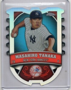 ●田中将大　カード　Vol.34　2014TOPPS CHROME CONNECTIONS DIE-CUT #CC-MTA　ルーキー　ニューヨーク・ヤンキース