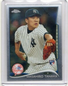 ●田中将大　カード　Vol.9　2014TOPPS CHROME #10　ルーキー　ニューヨーク・ヤンキース