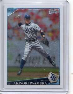 ●岩村明憲　カード　Vol.34　2009TOPPS CHROME #23　タンパベイ・レイズ