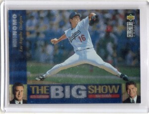 ●野茂英雄　カード　Vol.333　1997UD COLLECTORS CHOICE THE BIG SHOW #27　ロサンゼルス・ドジャース