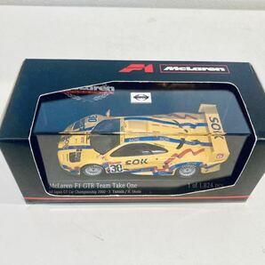 【送料無料】1/43 Minichamps SOK マクラーレン F1 GTR チームテイクワン #30 岡田秀樹-山田洋二 JGTC 2000の画像3