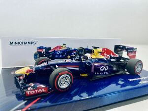 【送料無料】1/43 Minichamps Redbull Renault レッドブル ルノー RB9 #1 S.ベッテル Winner Bahrain GP 2013