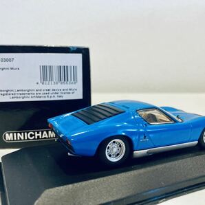 1/43 Minichamps Lamborghini Miura ランボルギーニ ミウラ 1966 Blueの画像2