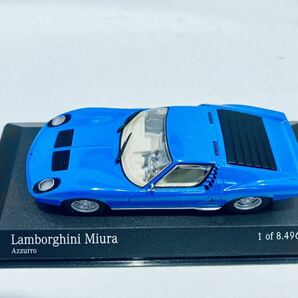 1/43 Minichamps Lamborghini Miura ランボルギーニ ミウラ 1966 Blueの画像8