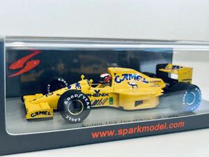 【送料無料】1/43 Spark Lotus ロータス ランボルギーニ 102 #12 J.ハーバート Japanese GP1990 タバコ仕様