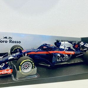 【送料無料】1/18 Minichamps Redbull Torro Rosso Honda トロロッソ ホンダ STR13 #28 B.ハートレー 2018の画像1