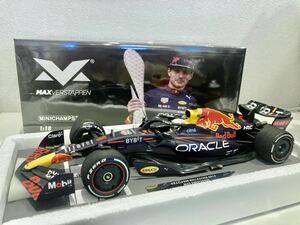 【送料無料】1/18 MV Shop限定 Minichamps Redbull Racingレッドブル RB18 #1 M.フェルスタッペン Azerbaijan GP 2018 Winner