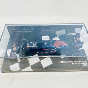 【送料無料】1/43 Minichamps Scuderia Toro Rosso トロロッソ STR11 #33 M.フェルスタッペン Verstappen 2016の画像3