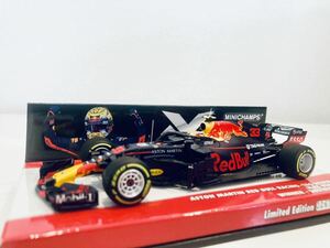 【送料無料】MV Shop限定 Edition37 1/43 Minichamps Redbull レッドブル RB14 #33 フェルスタッペン Verstappen Winner Austrian GP 2018