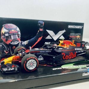 【送料無料】MV Shop限定 Edition39 1/43 Minichamps Redbull レッドブル RB14 #33 M.フェルスタッペン Verstappen Winner Mexican GP 2018の画像1
