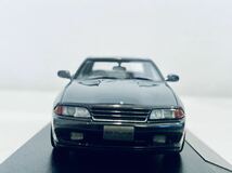 【送料無料】1/43 ハイストーリー 日産 スカイライン 2ドア クーペ GTS-t Type MR 1993 (R32) ガングレーメタリック_画像9