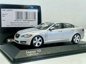 【送料無料】1/43 Minichamps Jaguar ジャガー XF 2007 Silver