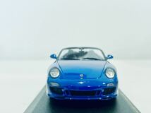 【送料無料】1/43 Minichamps Porsche ポルシェ 911 Speedster (997 Ⅱ Generation) 2010 Blue_画像9