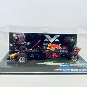 【送料無料】MV Shop限定 Edition39 1/43 Minichamps Redbull レッドブル RB14 #33 M.フェルスタッペン Verstappen Winner Mexican GP 2018の画像4