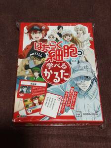 講談社『はたらく細胞　学べるかるた』【新品未開封】