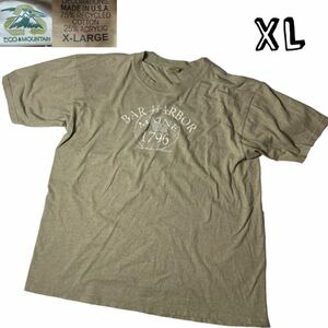 USA製　Bar Harbor Maineプリントtシャツ XL☆SWSS0251wn15アメリカ製