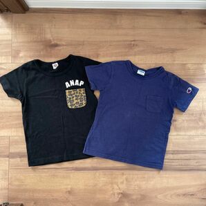 ANAP チャンピオン 120cm Tシャツ 子供服