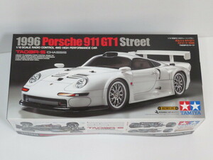 代引き可能! ポルシェ 911 GT1 ストリート 1996 (TA03R-Sシャーシ) タミヤ 1/10 電動RC4WDレーシングカー　ITEM47443