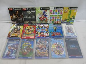 18 送60サ 0407$G05 ゲームキューブ ソフト15本セット 中古品