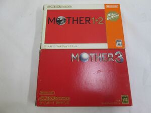 17 送60サ 0423$G10 GBA ソフト MOTHER1＋2 MOTHER3 セット 中古品