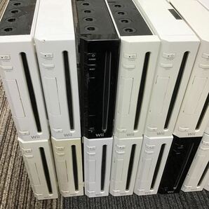 Nintendo Wii 本体 ホワイト ブラック 20台 ニンテンドー 【おまとめ品/ジャンク】の画像2