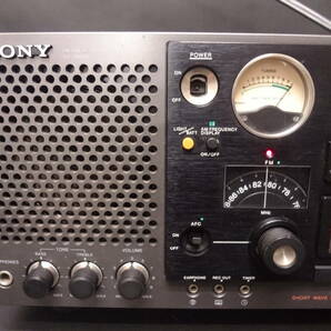 SONY ソニー BCLラジオ ICF-6800A マルチバンドレシーバー FM/MW/SWの画像6