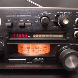 SONY ソニー BCLラジオ ICF-6800A マルチバンドレシーバー FM/MW/SWの画像7