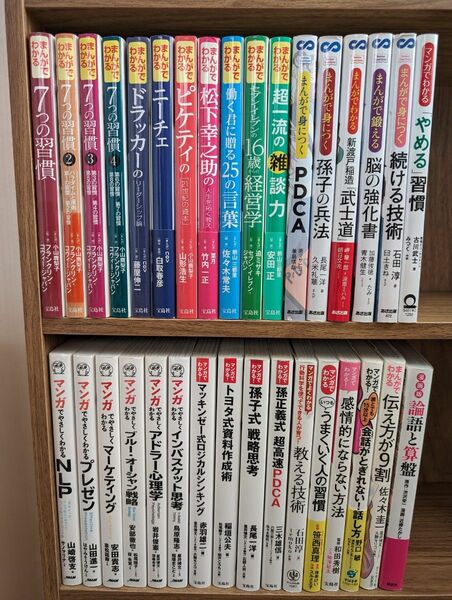 まんがでわかるシリーズ他自己啓発にお薦めの33冊