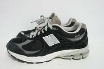 正規 New Balance ニューバランス GTX 2002R GORE-TEX ゴアテックス ローカット スニーカー M2002RXD 黒 24.5cm 本物 417O_画像3