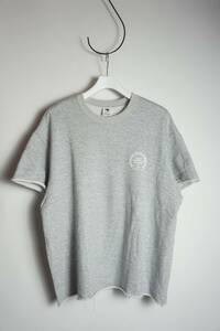 正規23SS RATS ラッツ CUT OFF CREW NECK SWEAT カットオフ クルーネック 半袖 スウェット Tシャツ カットソー 23'RTC-0401 灰M本物423O