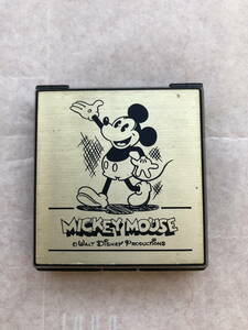 ミッキーマウス 折り畳み 電卓 ナショナル JE-324 Panac ディズニー 稼働品 中古