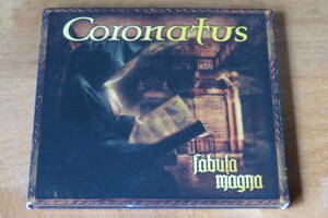 コロナタス Coronatus/FABULA MAGNA 輸入盤三面デジパック仕様 ドイツ産ツイン・フィメールVo・ゴシックメタル
