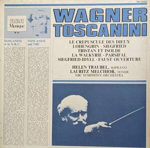 輸入LP盤 トラウベル/メルヒオール/アルトゥ－ロ・トスカニーニ/NBC Sym　Wagner「神々の黄昏」～「ファウスト」序曲 (4LP)