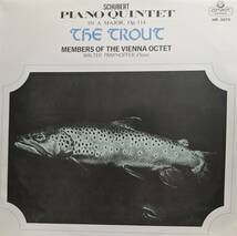 初期LP盤 ウィーン八重奏団/W.パンホーファー　Schubert Piano五重奏曲 Op114 「ます」_画像1