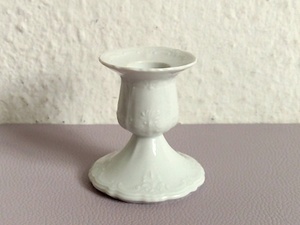 *0 Germany miscellaneous goods ceramics. candle holder height 7.4cm0* candle establish candle stand retro Vintage antique interior IN762