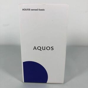 KDDI AQUOS sense3 basic SHV48 スマホ シャープ アクオス シルバーの画像1