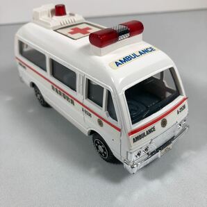 レトロ Diapet S-6 ニッサン キャラバン 救急車 ダイヤペット ミニカー 1/35 当時物 NISSAN Caravan AMBULANCE SONIC MOBILEの画像6