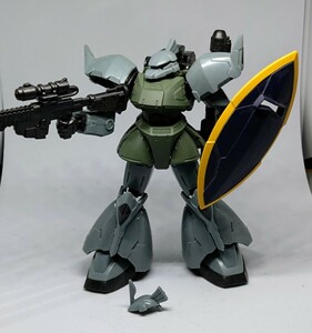 Gフレーム 量産型ゲルググ　フレームアーマーセット　組立済み品　