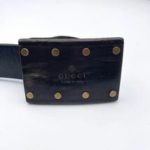 GUCCI グッチ　ベルト　　レザー_画像2