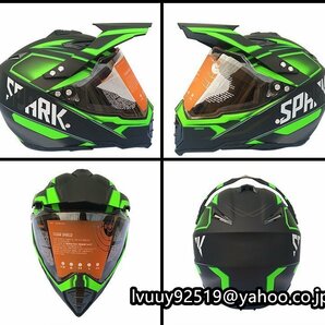オフロードヘルメット, バイクヘルメット クロスカントリーヘルメット★S M L XL サイズ 選択可の画像4