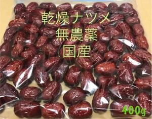 乾燥　ナツメ　国産無農薬400g